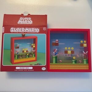 NEW nintendo Super Mario red money box RARE
